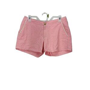 Columbia Solar Fade PFG Women's Cotton Blend Shorts With‎ Pockets Size 8